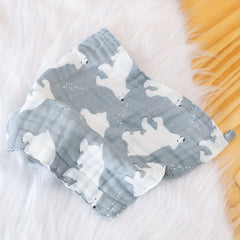 5pcs Bamboo Muslin Baby Face Towels