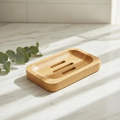 Bamboo Soap Dish with Drainage