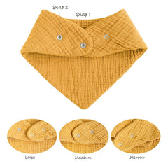 Muslin Baby Bandana Drool Bibs