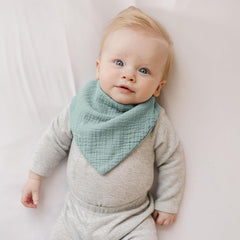 Muslin Baby Bandana Drool Bibs