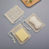 3pcs Natural Mesh Facial Cleansing Foam Net
