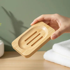 Bamboo Soap Dish with Drainage