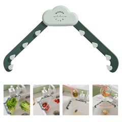 Triangular Cloud Sink Drain Rack – Space-Saving, Hygienic & Eco-Friendly