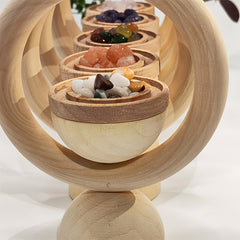 Wooden Jade Stone Essential Oil Diffuser