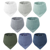 Muslin Baby Bandana Drool Bibs