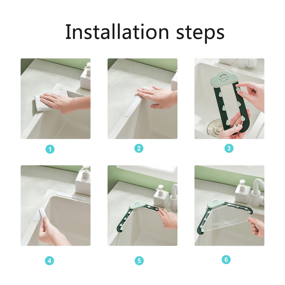 Step-by-step installation guide for a product