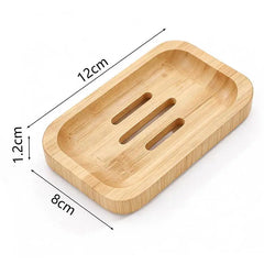 Bamboo Soap Dish with Drainage