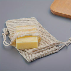3pcs Natural Mesh Facial Cleansing Foam Net