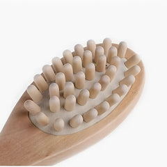 Bamboo Long-Handle Double-Sided Body Brush