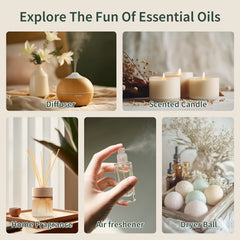 20 Essential Oils Gift Set - 10ml Each