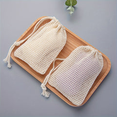 3pcs Natural Mesh Facial Cleansing Foam Net