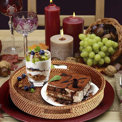 Handwoven Rattan Storage Basket