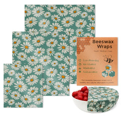Reusable Beeswax Food Wraps (3pcs)