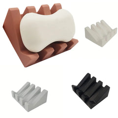 Set of silicone soap molds