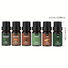 6pc Woodland Essential Oils Set