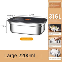 304 Stainless Steel Bento Box
