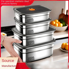 304 Stainless Steel Bento Box