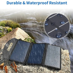 CHOETECH 19W Portable Solar Panel Charger