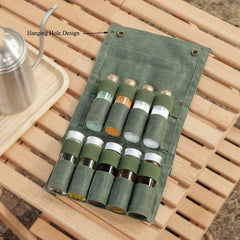 Camping Spice Kit – 9-Piece Portable Spice Bag