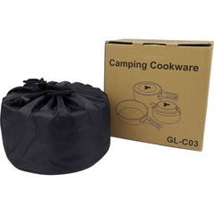 9-Piece Foldable Camping Cookware Set
