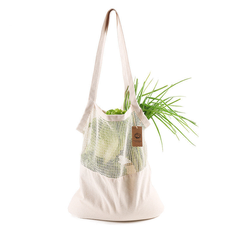 Reusable Canvas Shopping Bag – Eco-Friendly & Lightweight