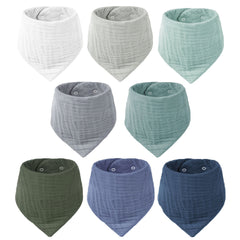 Muslin Baby Bandana Drool Bibs