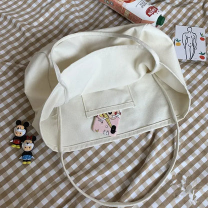 Large Capacity Canvas Tote Shoulder Bag