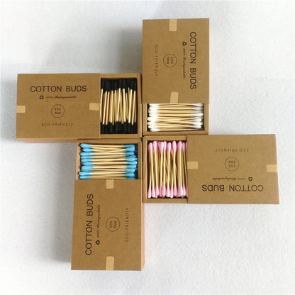 200pcs Bamboo Cotton Buds