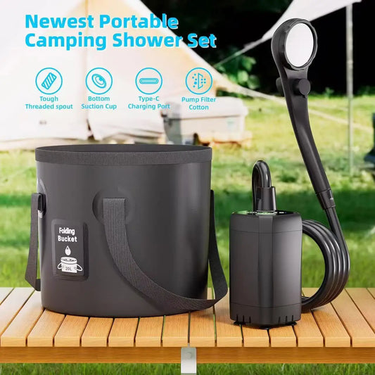 Portable Camping Shower Set