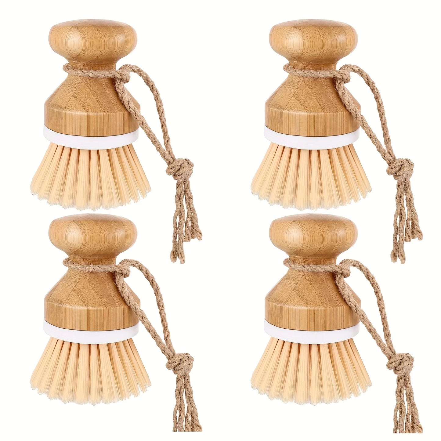 Bamboo Dish Scrub Brush