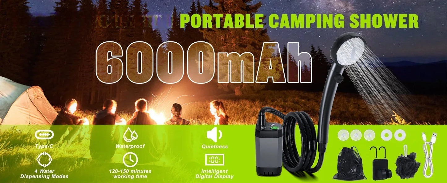 Portable Camping Shower Set