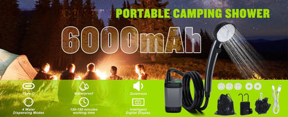 Portable Camping Shower Set