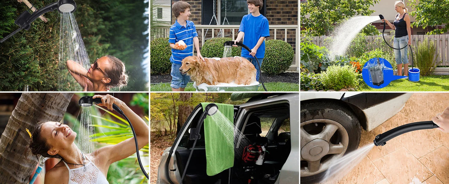 Portable Camping Shower Set