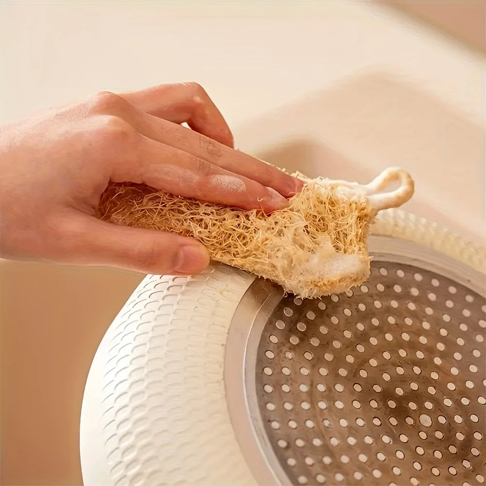 Natural Luffa Dish Scrubber