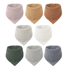 Muslin Baby Bandana Drool Bibs