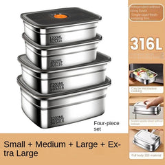 304 Stainless Steel Bento Box