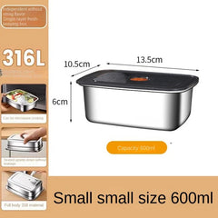 304 Stainless Steel Bento Box