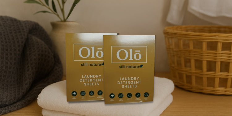 Eco-friendly laundry detergent sheets