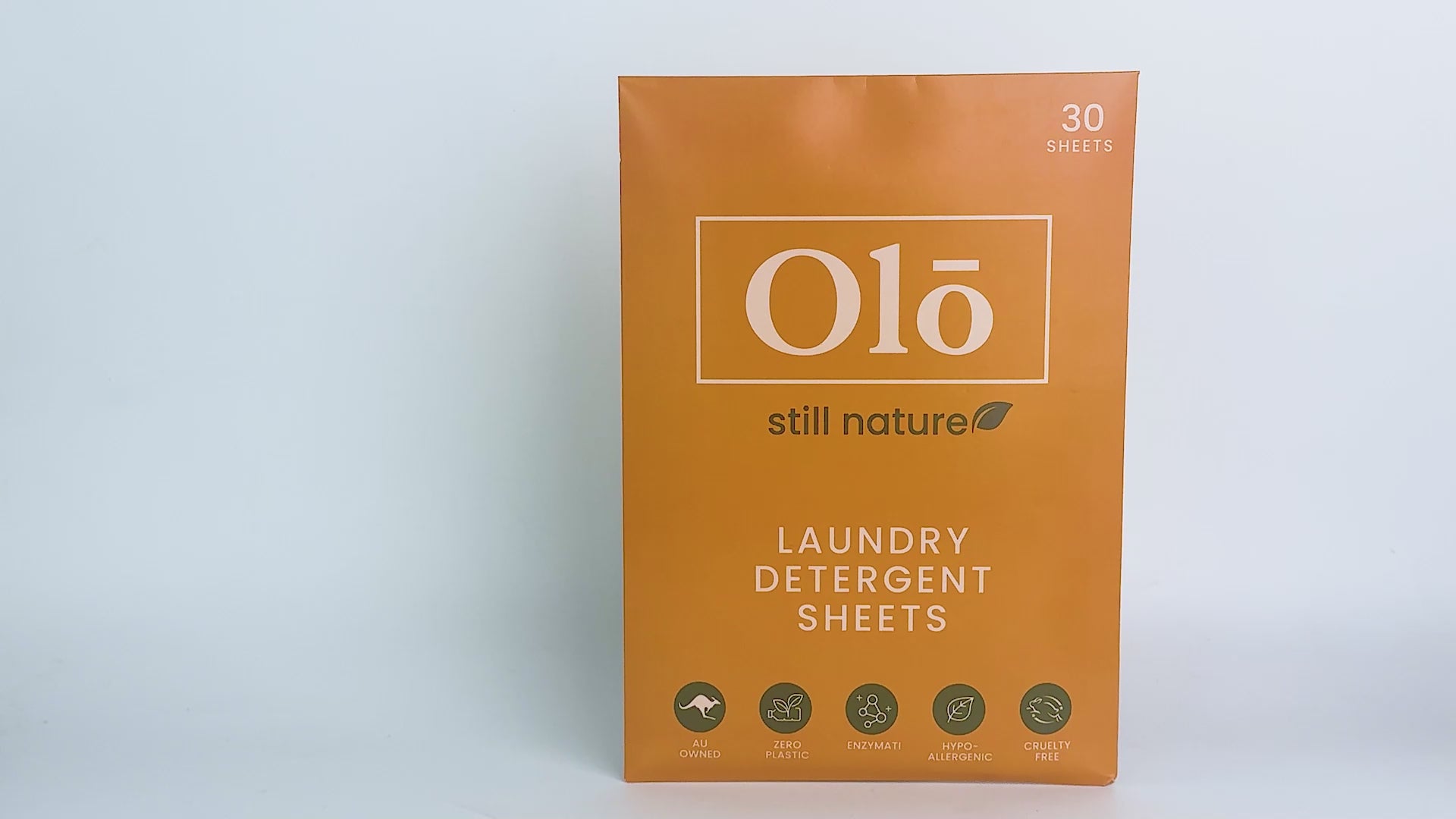 Eco-Friendly Laundry Detergent Sheets - 30 Pack