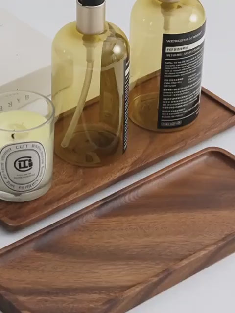 Natural Walnut Wood Tray